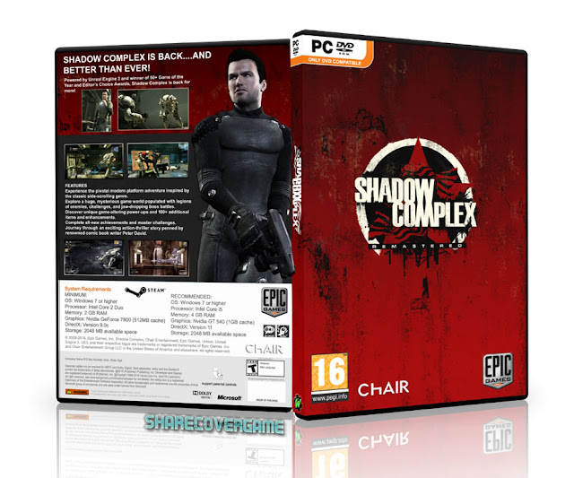 Shadow Complex Remastered Cover Box