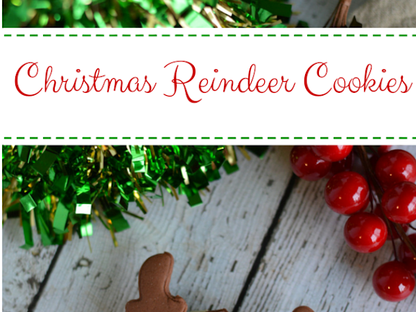 Christmas Reindeer Cookies  