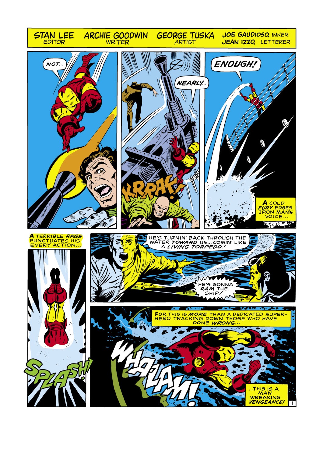 Iron Man (1968) 23 Page 1