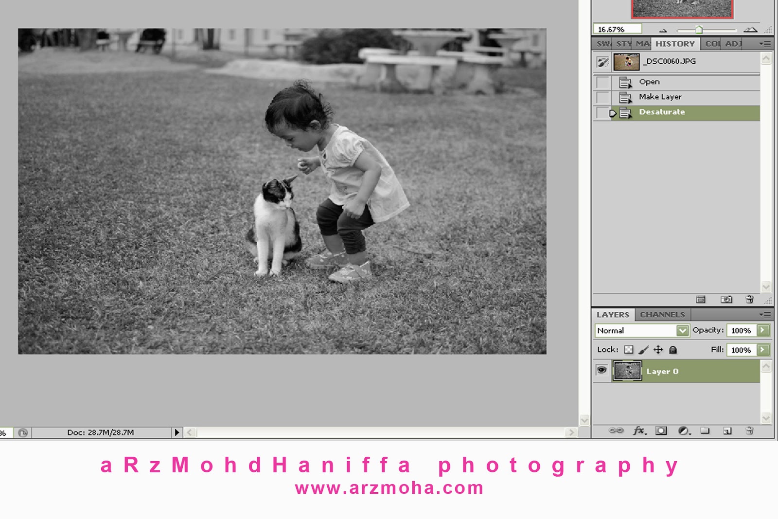 Gambar cantik, Black and White, B&W, arzmoha.com, Tips, Tutorial