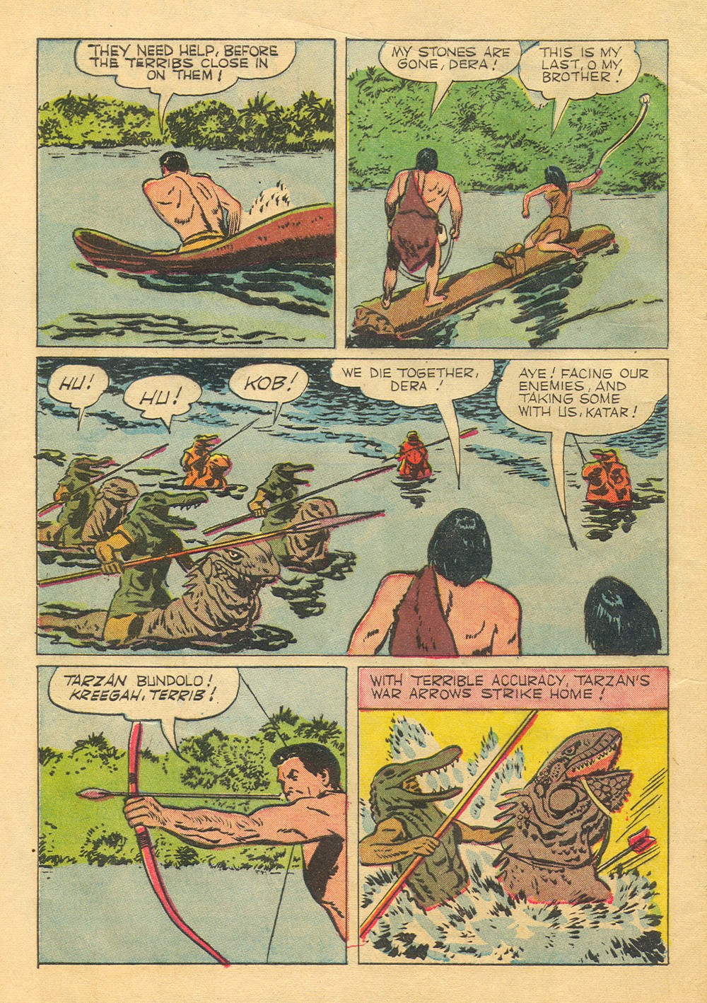 Read online Tarzan (1948) comic -  Issue #115 - 4