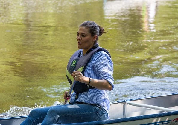 Crown Princess Victoria rode an Icelandic horse to the Skottvang mine. The Skottvang Mine is a old iron mine turned museum