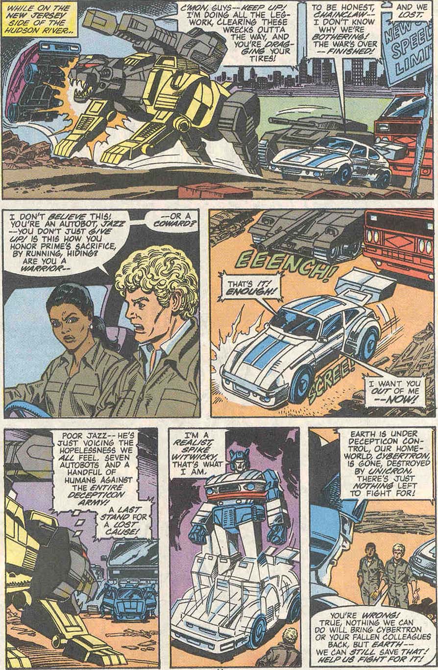 Read online The Transformers (1984) comic -  Issue #67 - 9