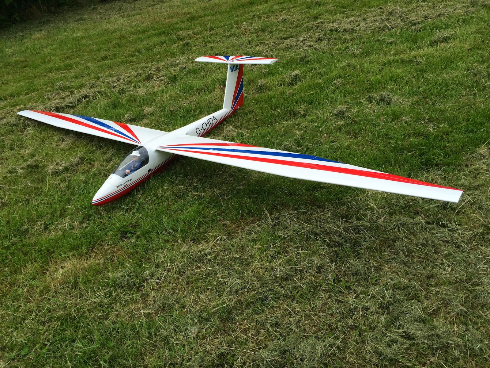 pilatus b4 rc glider