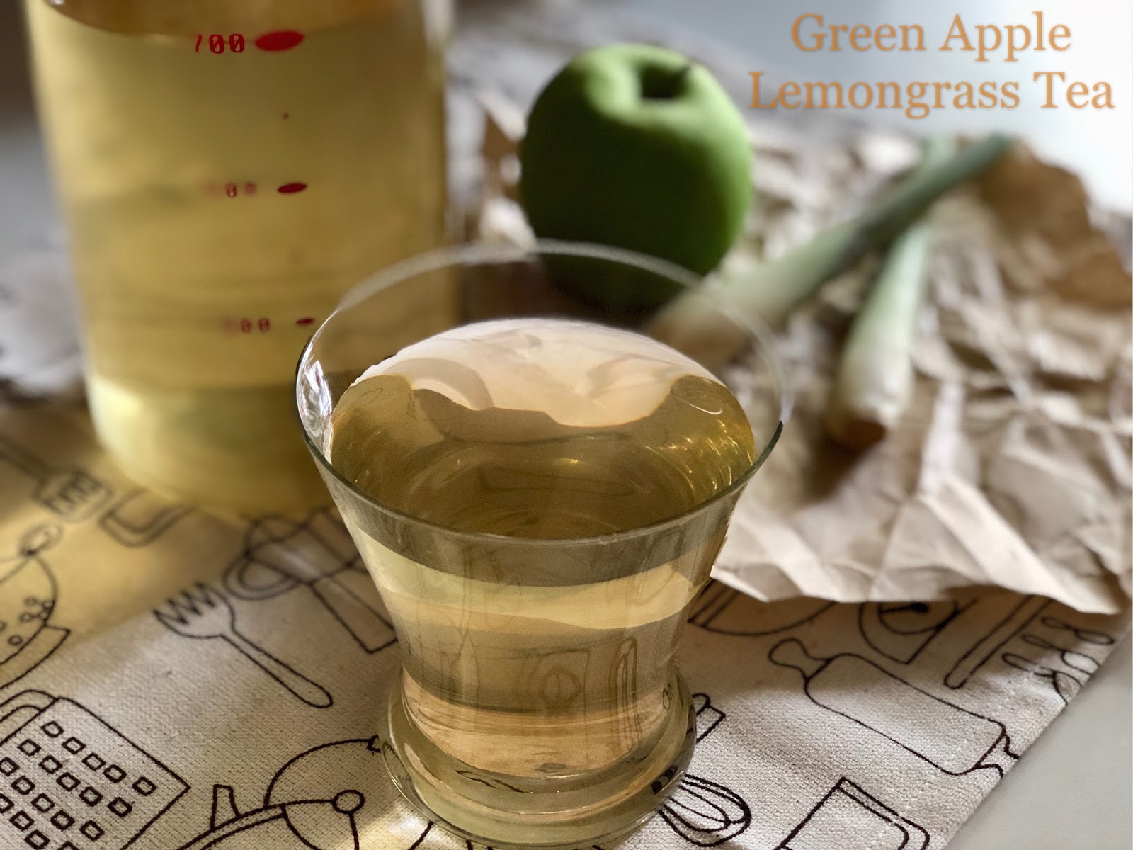 My Mind Patch Green Apple Lemongrass Tea