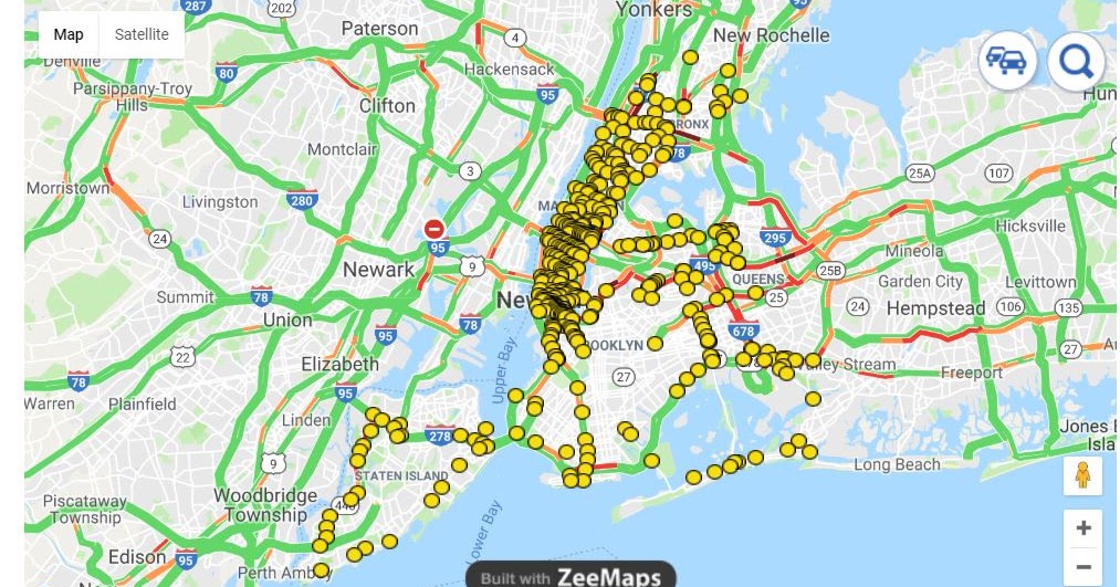 Live Dot Nyc Traffic Camera Locations