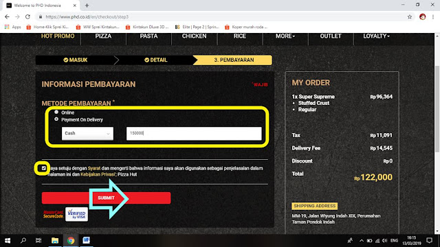Cara Mudah Order Pizza Hut Delivery Online Cara Mudah Order Pizza Hut Delivery Online