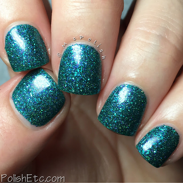 Ellagee - Three Years of Sparkle Collection - McPolish - Teal the Fat Lady Sings