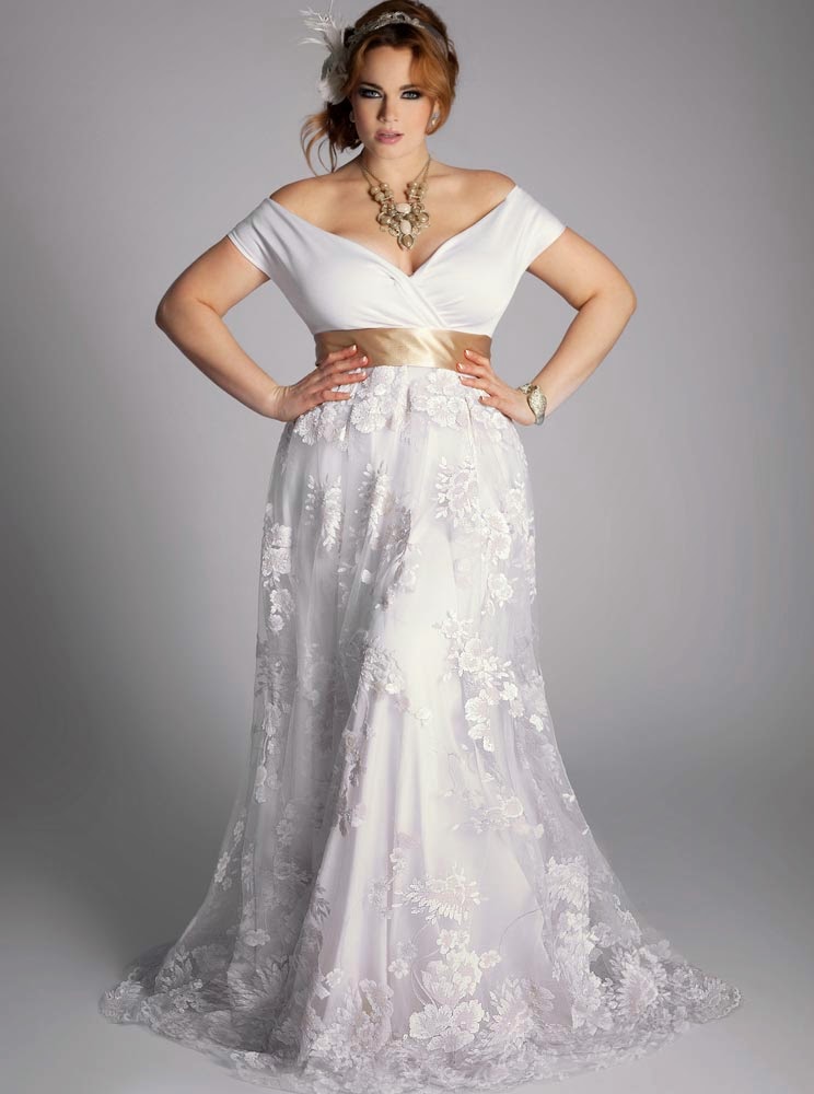 Celtic Rose Plus  Size  Wedding  Dresses  Belts  Design