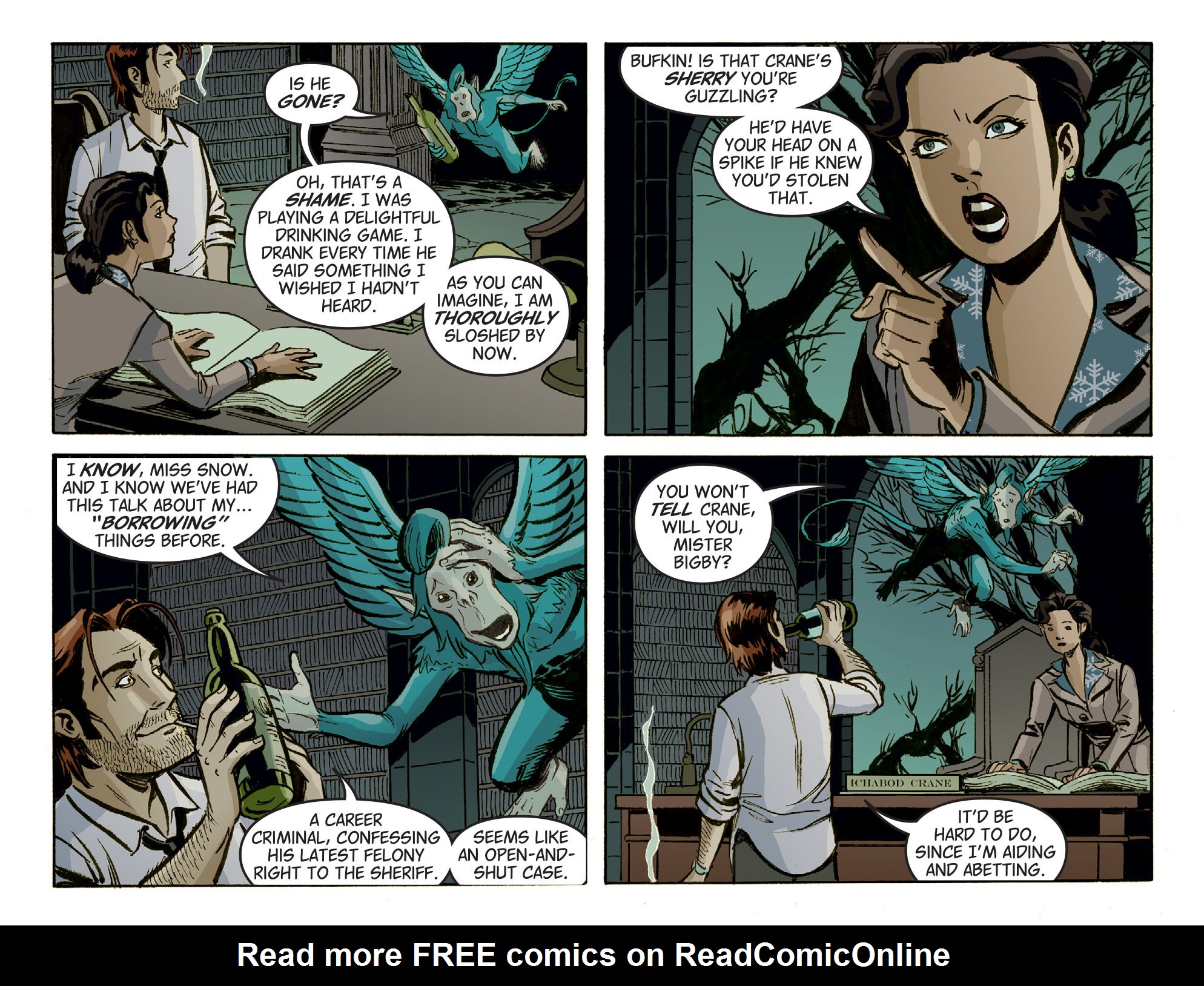 Read online Fables: The Wolf Among Us (2014) comic -  Issue #5 - 4