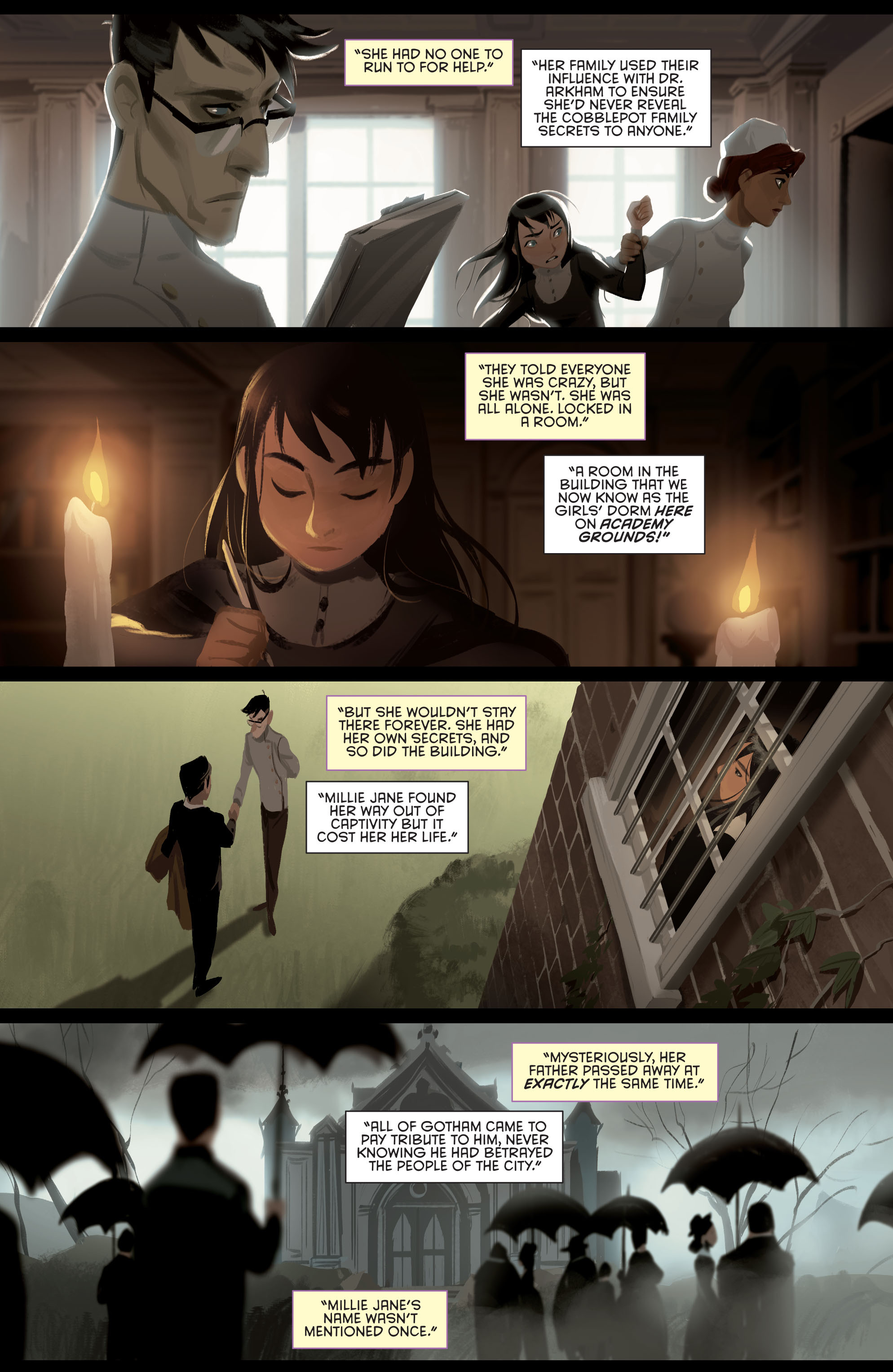 Read online Gotham Academy comic -  Issue # _TPB 1 - 127
