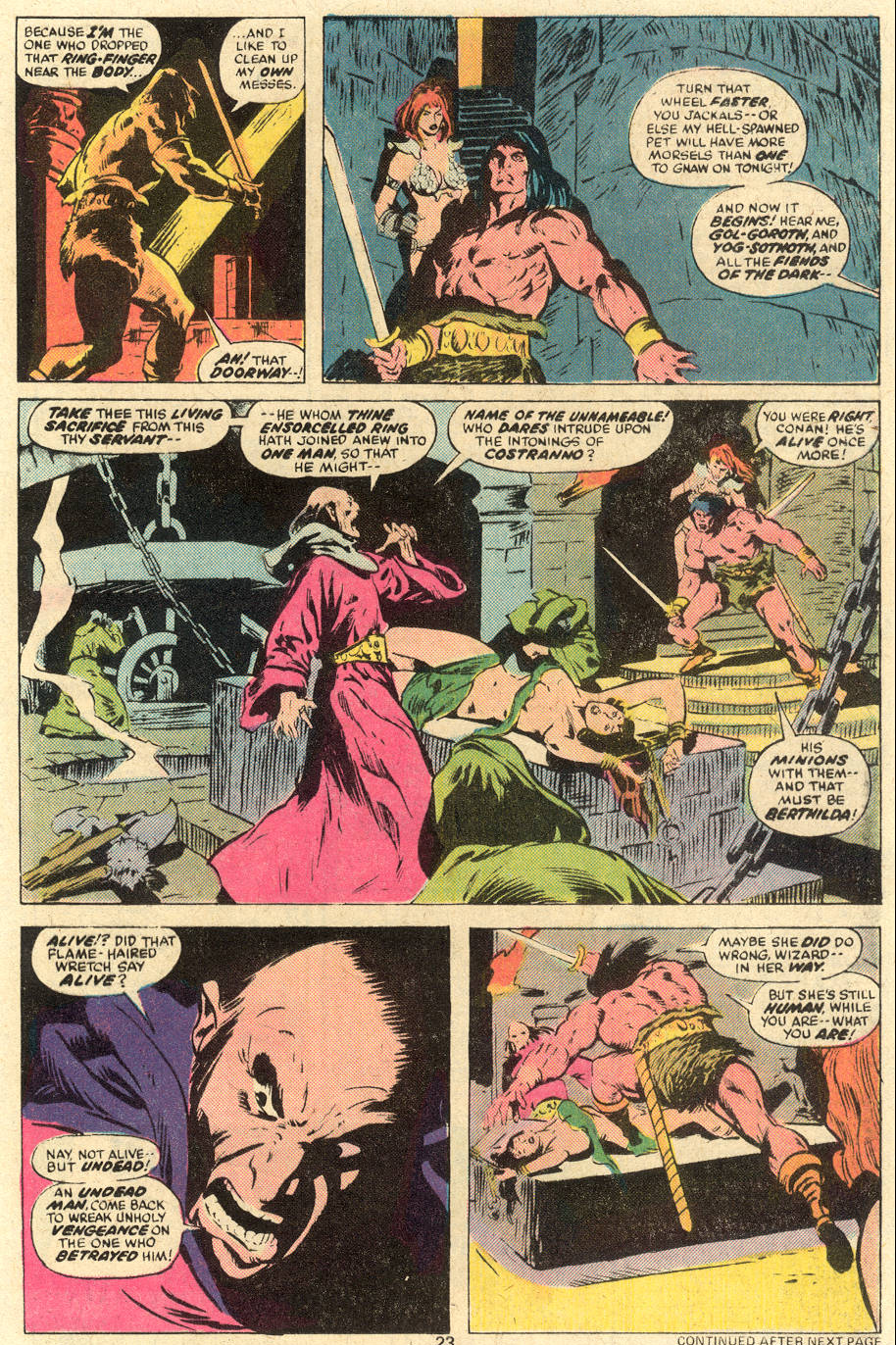 Read online Conan the Barbarian (1970) comic -  Issue #78 - 14