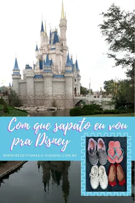 Que sapato levar para uma viagem à Disney