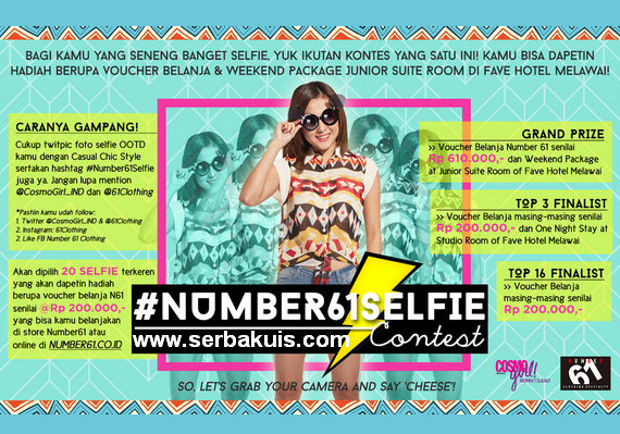 Kontes Selfie Berhadiah Voucher Belanja Total 4,2 Jutaan