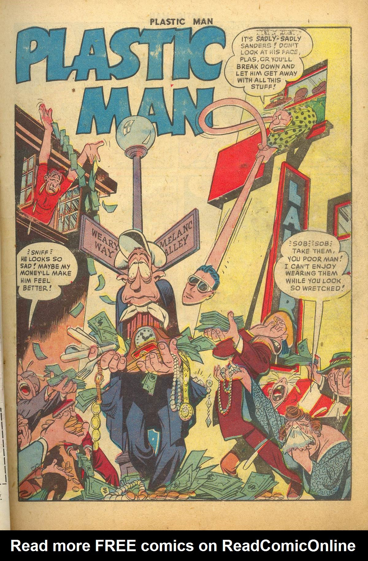 Read online Plastic Man (1943) comic -  Issue #20 - 3