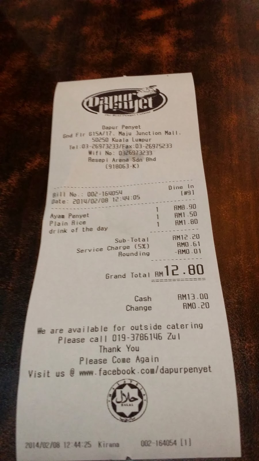 Life As Me Dapur Penyet Maju Junction Total Aku Nye Menu