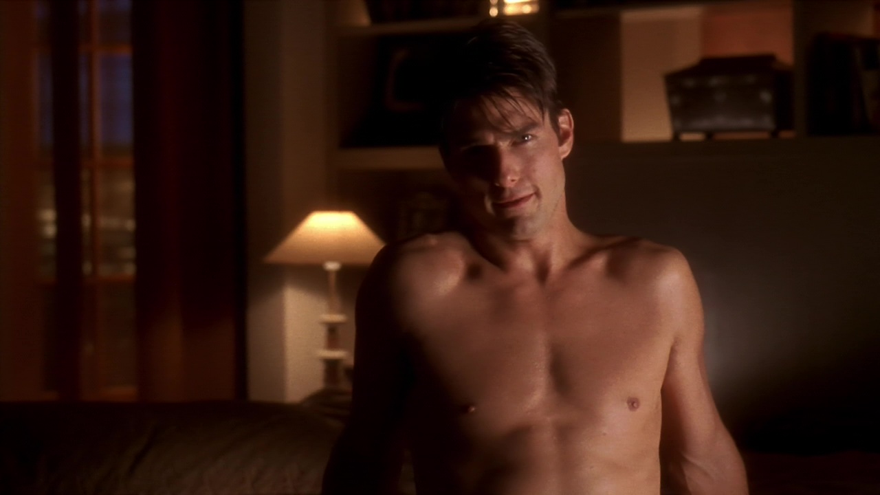 Tom Cruise nude in Jerry Maguire. 