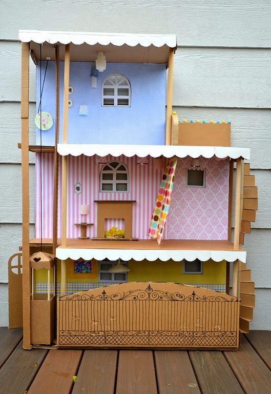 DIY fabriquer une maison de poupées en bois