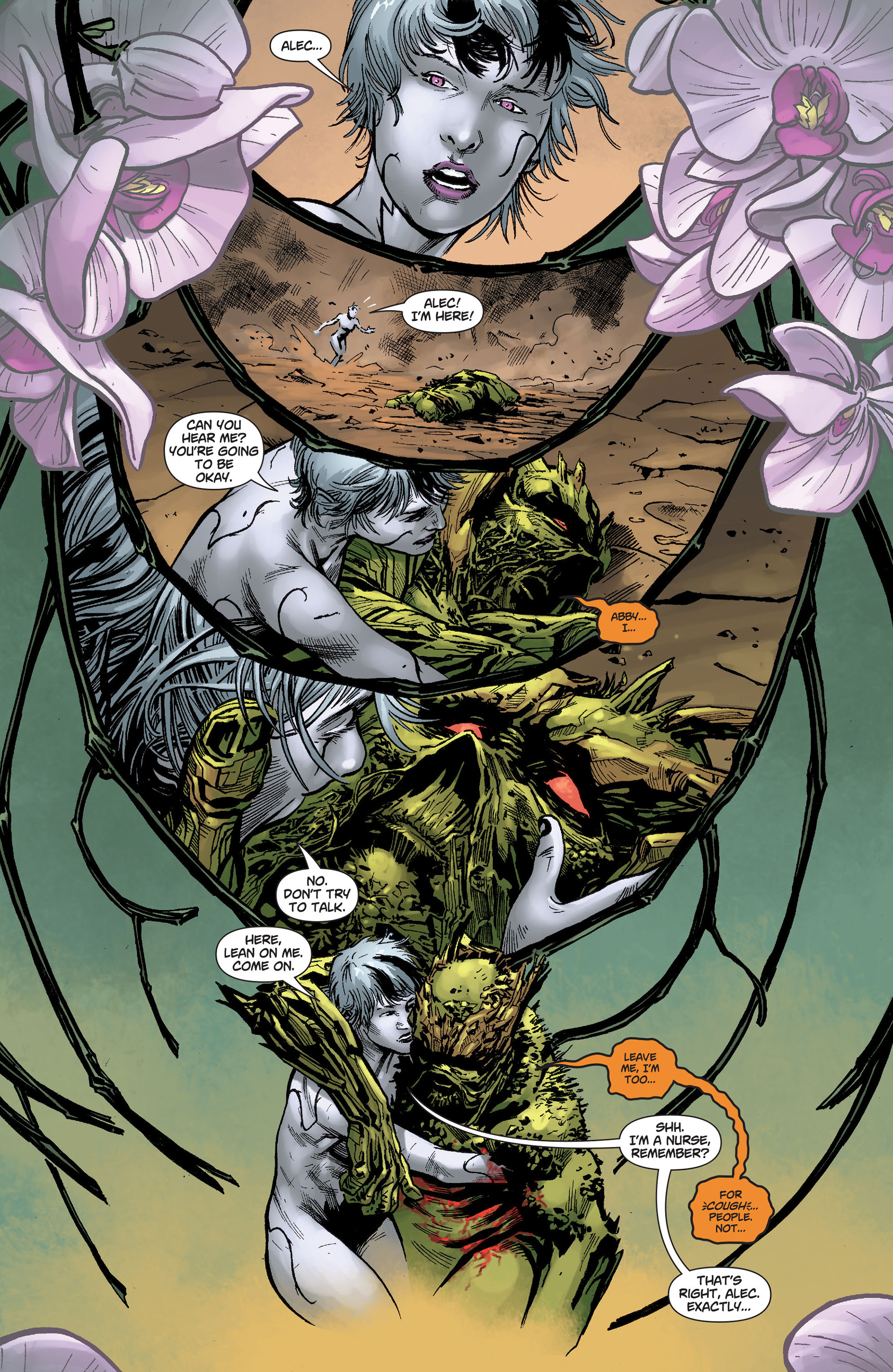 Read online Swamp Thing (2011) comic -  Issue #9 - 17