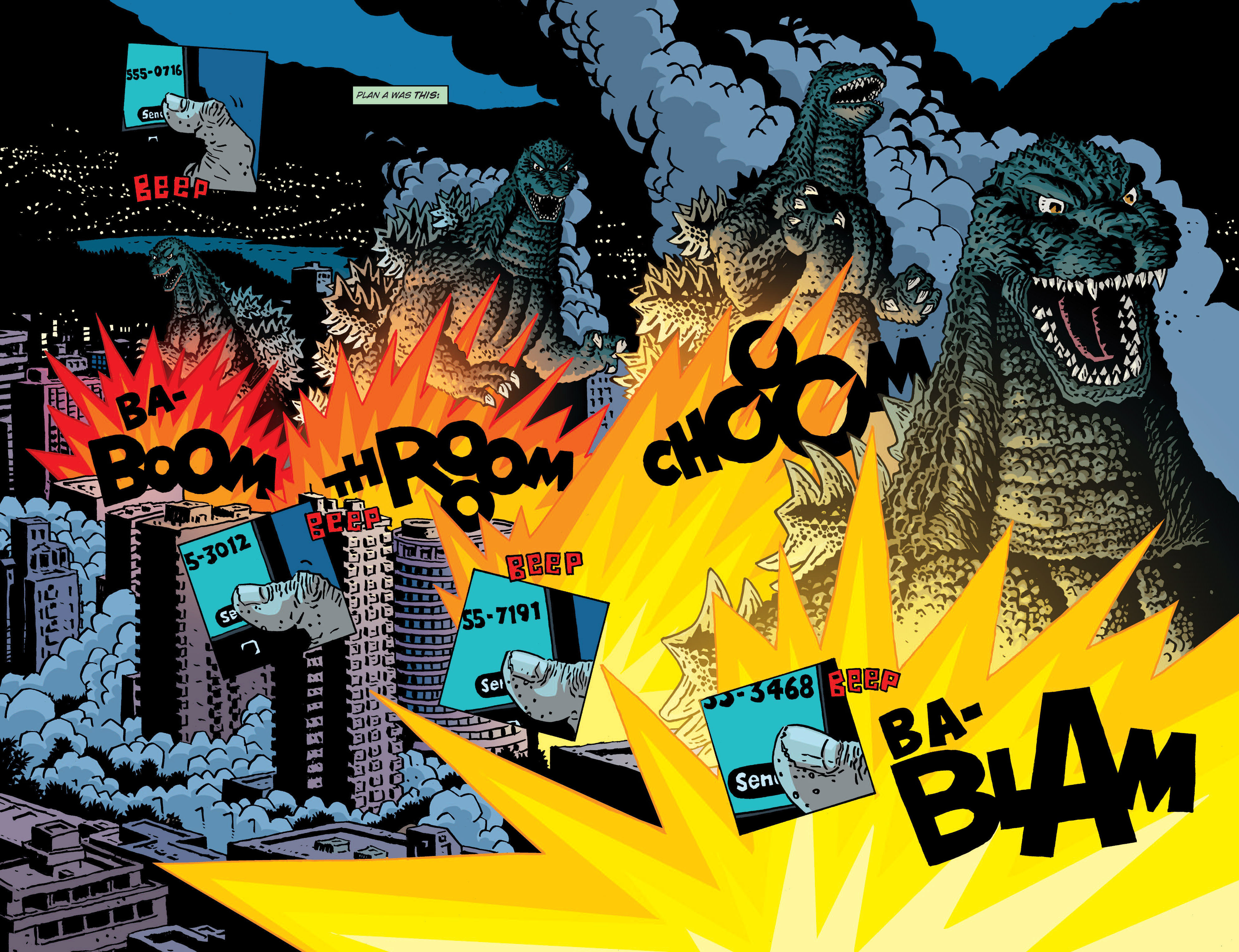 Read online Godzilla (2012) comic -  Issue #7 - 16