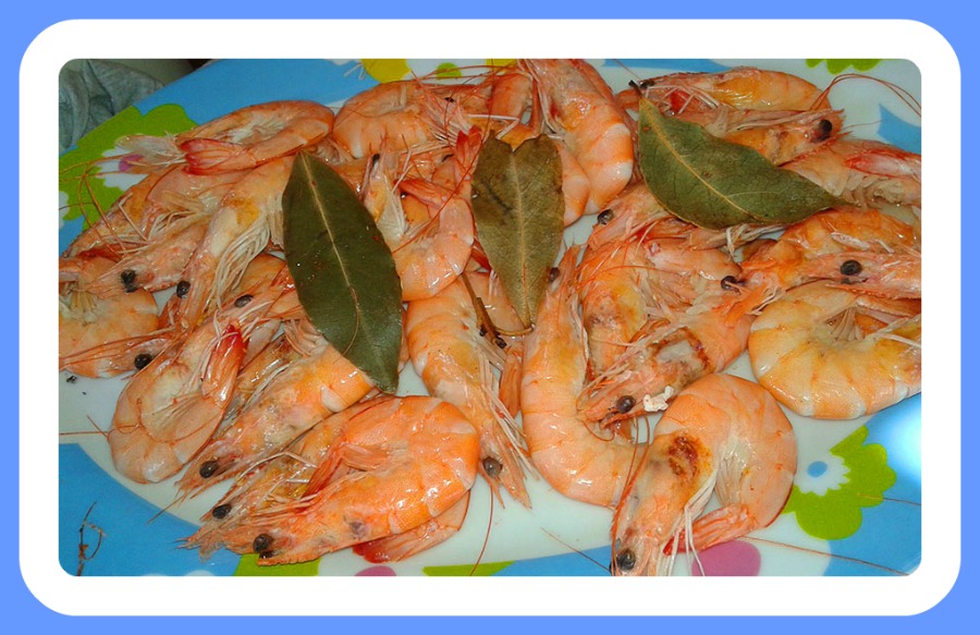 como cocer langostinos