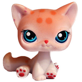 Littlest Pet Shop 3-pack Scenery Cat Shorthair (#224) Pet