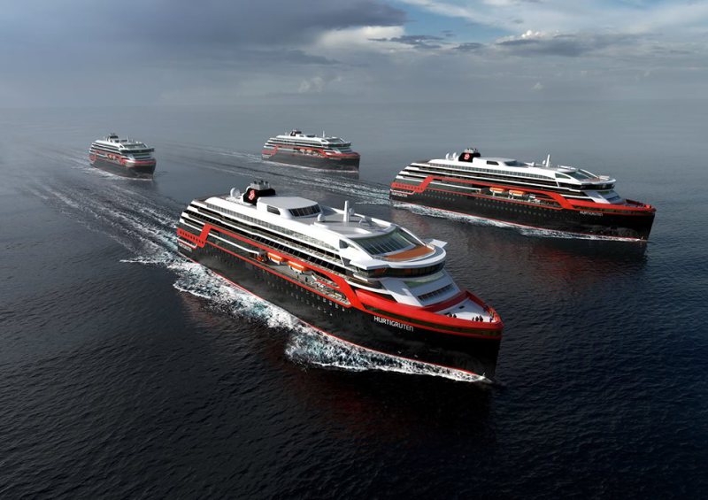 Kleven to Build Up to Four Expedition Vessels for Hurtigruten