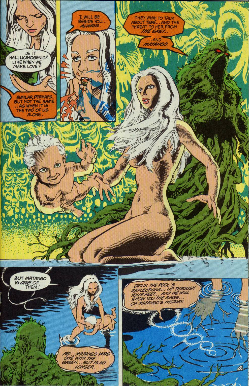 Read online Swamp Thing (1982) comic -  Issue #104 - 15