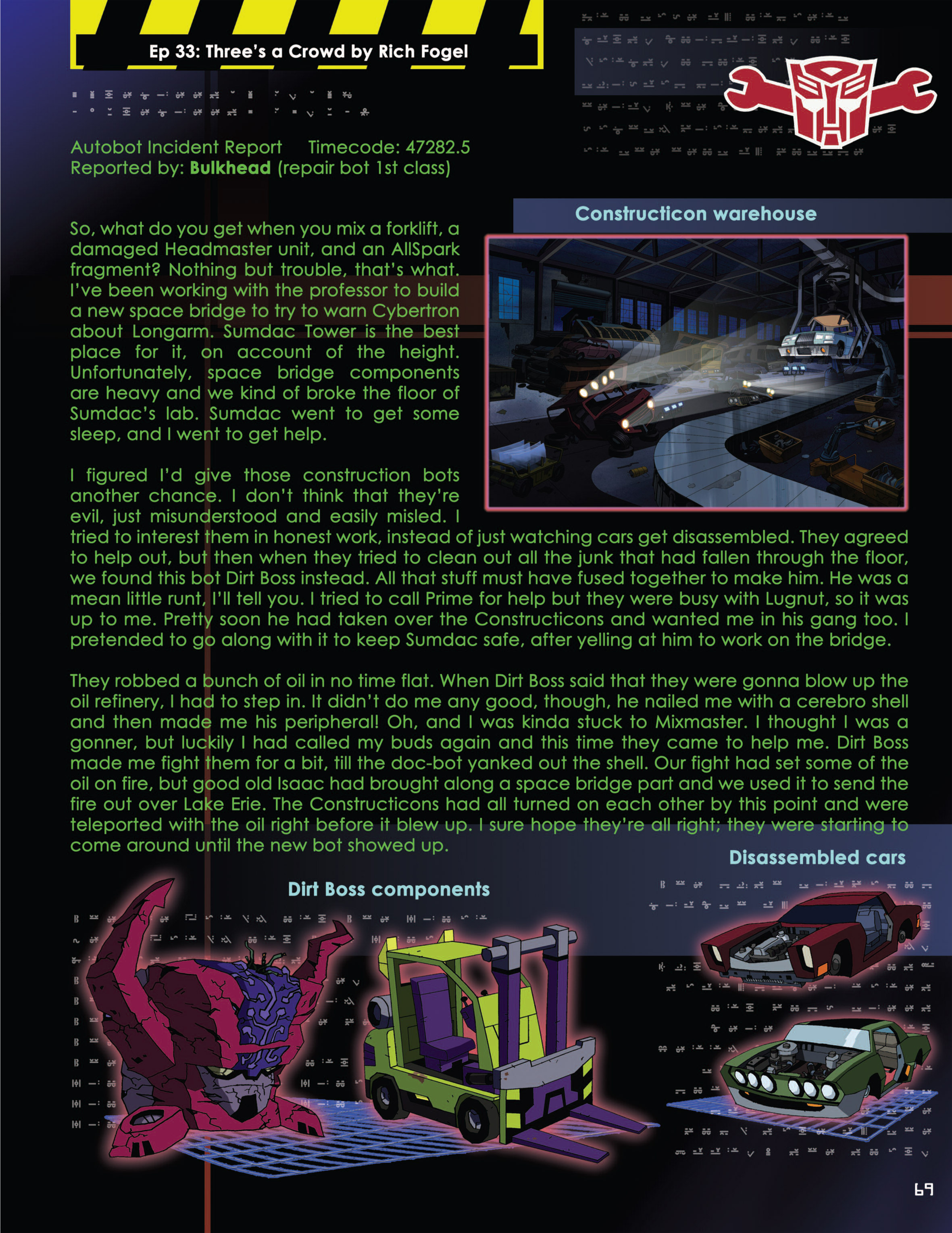 Transformers Animated: The Allspark Almanac issue TPB 2 - Page 68