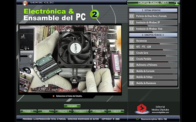 EDRpaul: Curso Multimedia de Electronica y Ensamble del PC 2009