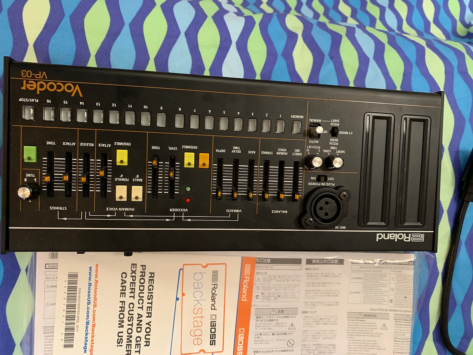 MATRIXSYNTH: Roland Boutique Series VP-03 Vocoder Plus