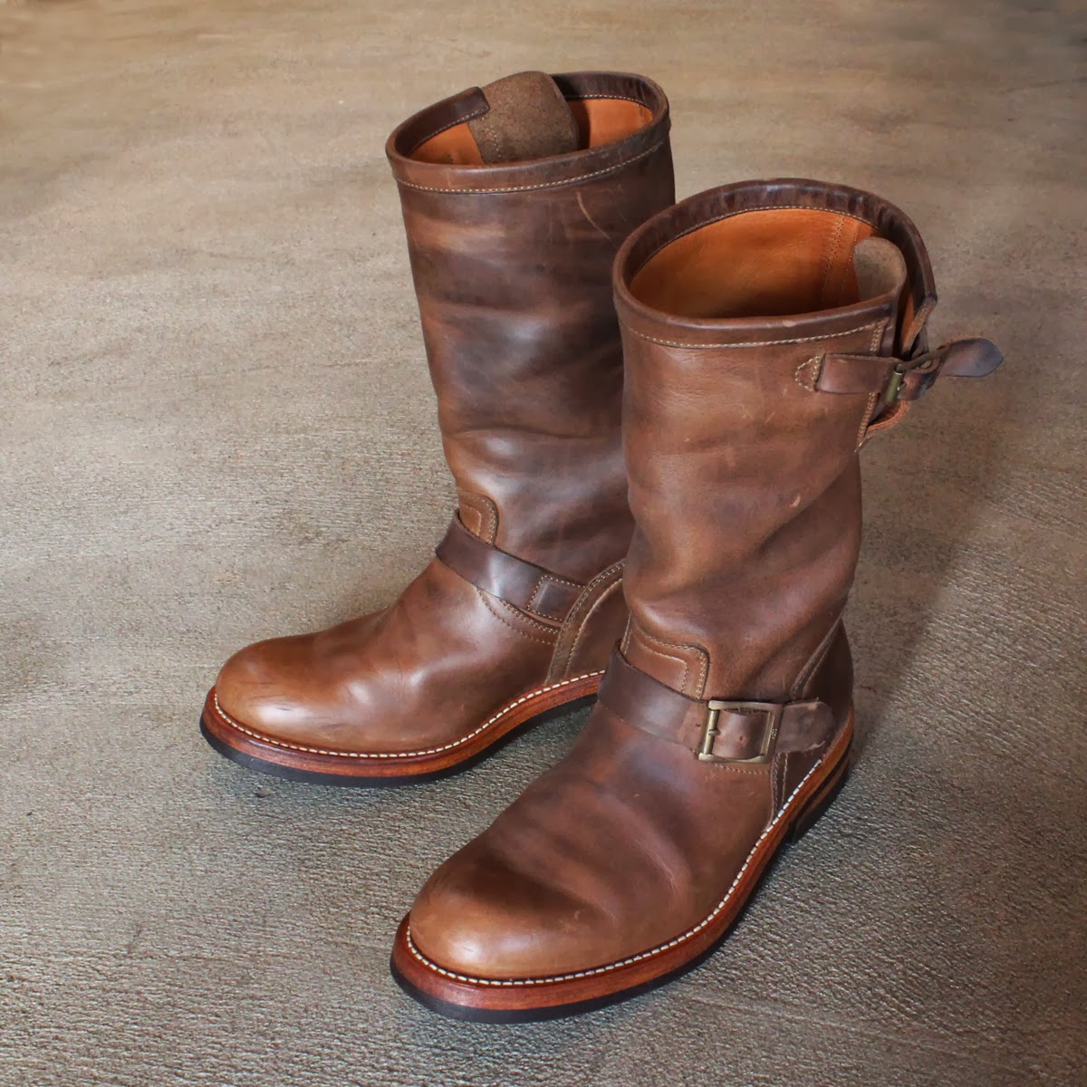 MOTOR クロムエクセルレザーエンジニアブーツ1001