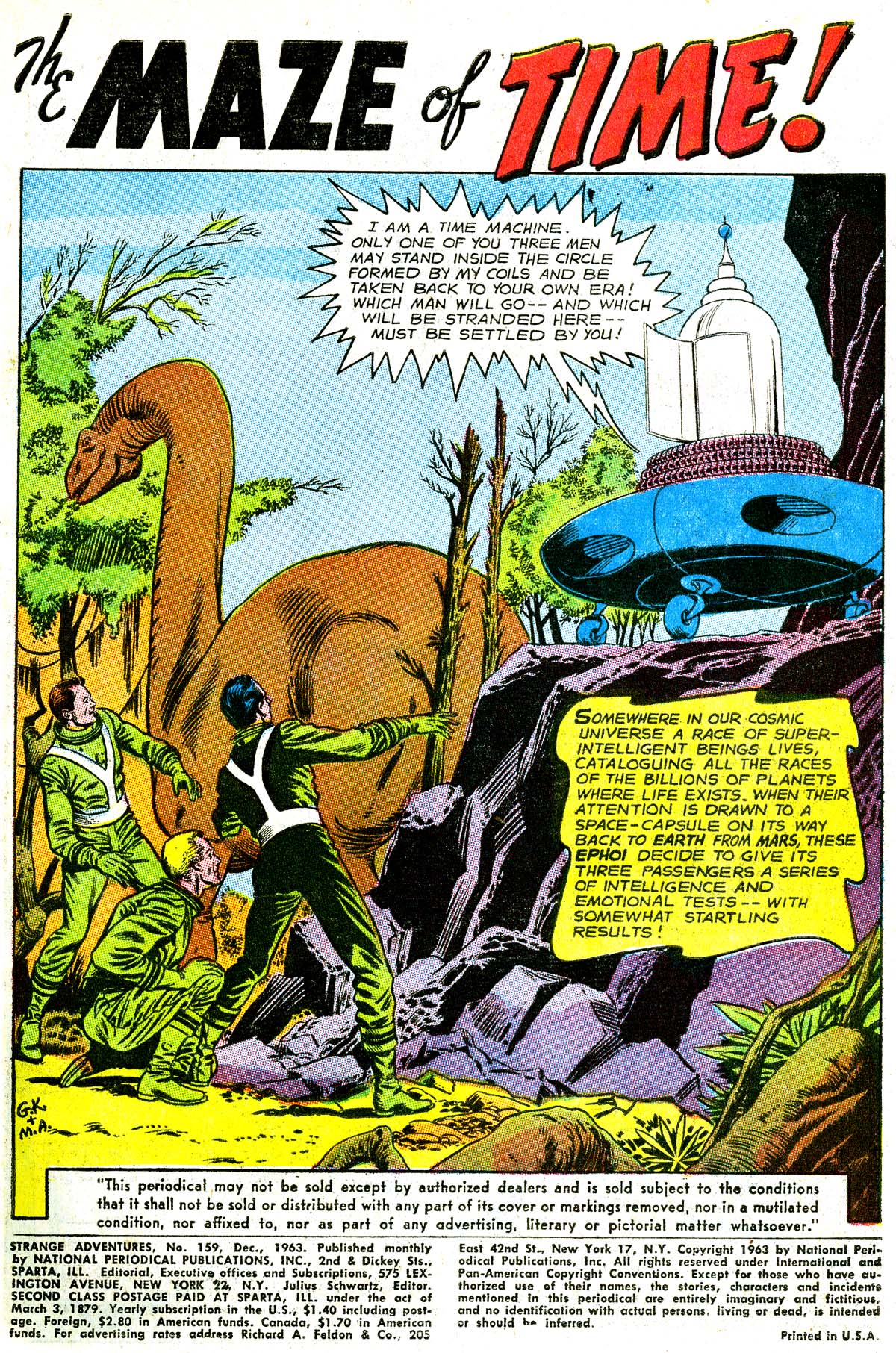 Read online Strange Adventures (1950) comic -  Issue #159 - 3