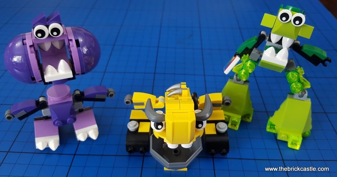 Nacarado combustible Tan rápido como un flash The Brick Castle: LEGO Mixels Series 6 - Gurrgle, Forx and Snax!
