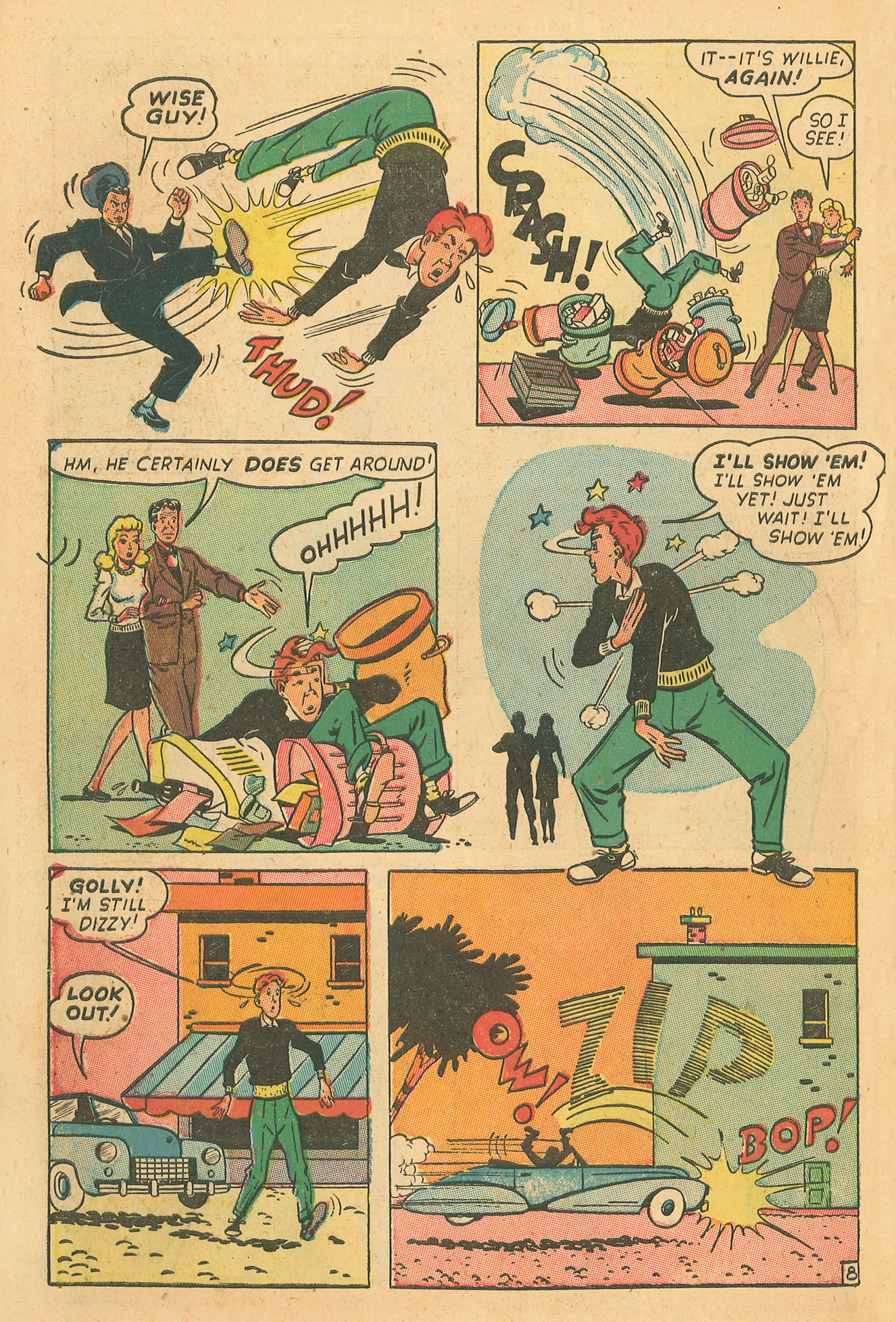 Read online Willie Comics (1946) comic -  Issue #6 - 10