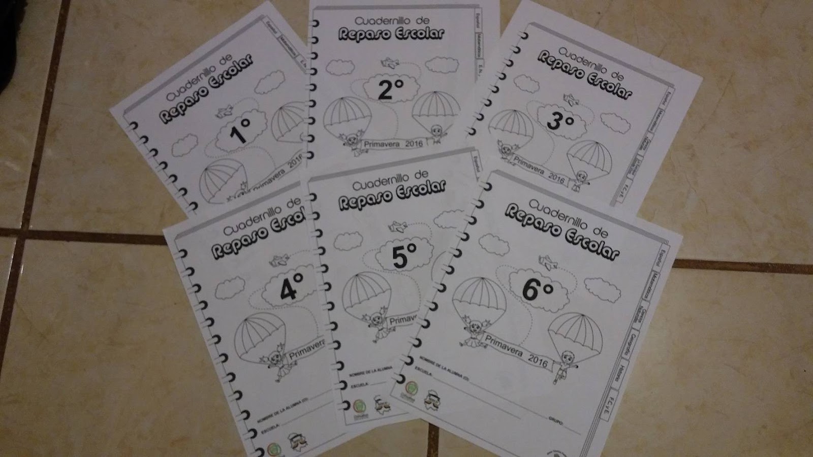 CUADERNILLOS DE REPASO ESCOLAR. PRIMAVERA 2016. 1° A 6° | ZONA ... CUADERNILLOS DE REPASO ESCOLAR. PRIMAVERA 2016. 1° A 6° | ZONA ...