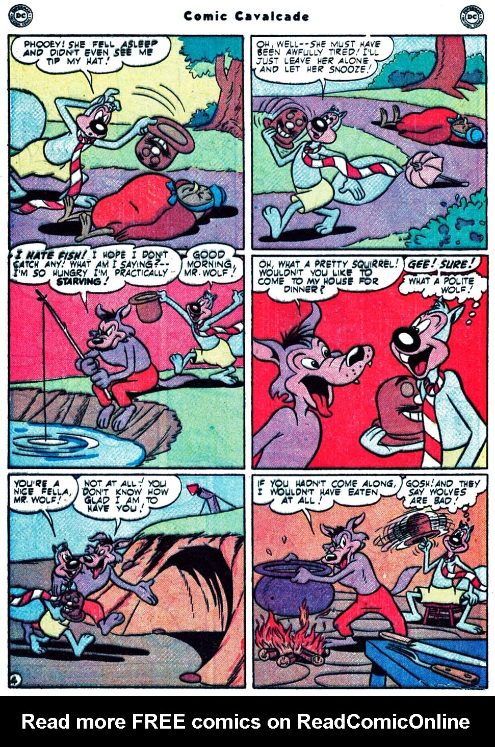 Read online Comic Cavalcade comic -  Issue #39 - 70