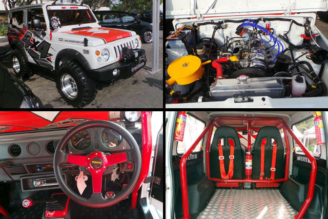 Mesin Strir Belakang dan Interior - Biaya Modifikasi Suzuki Katana Offroad 4x4 Ban Besar Mirip Jeep Hummer Rubicon Mesin Strir Belakang dan Interior - Biaya Modifikasi Suzuki Katana Offroad 4x4 Ban Besar Mirip Jeep Hummer Rubicon