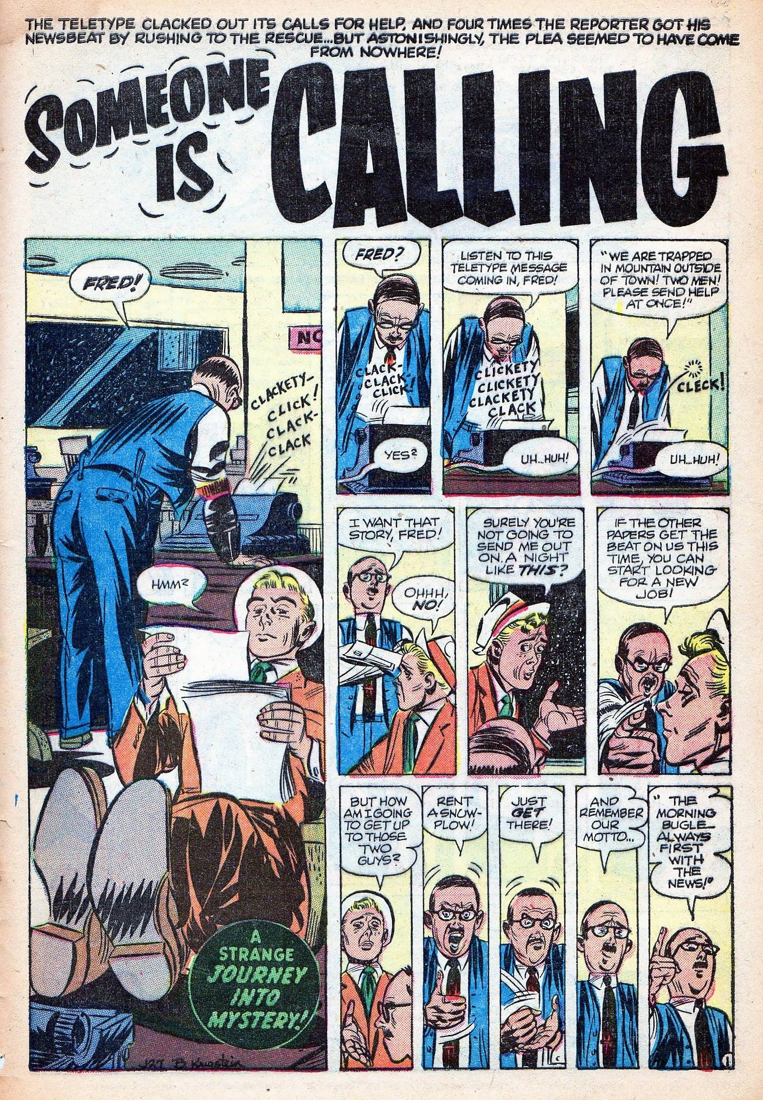 Read online Journey Into Mystery (1952) comic -  Issue #34 - 28