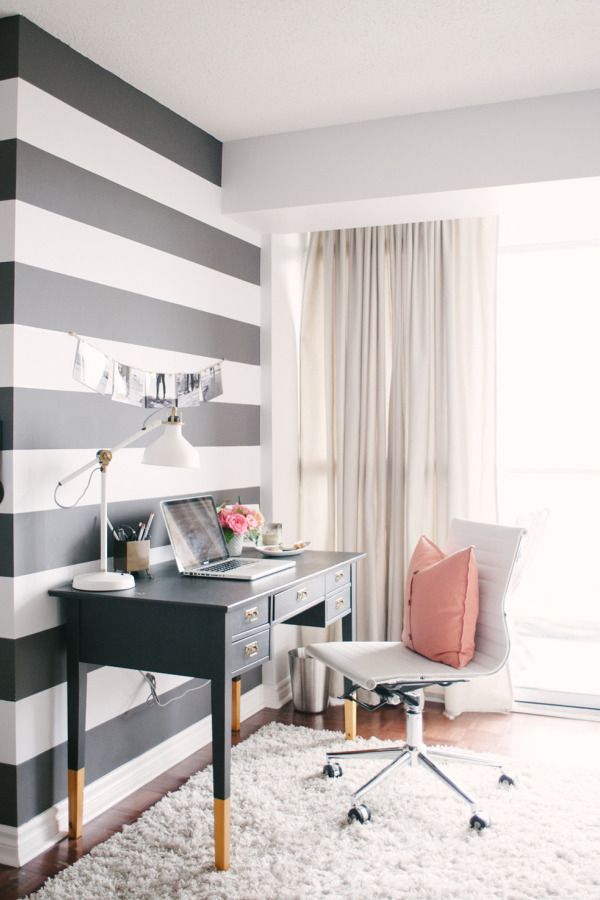{Color Combo} Beautiful spaces and inspiration using Black, White and Pink. - LITTLE HOUSE OF FOUR
