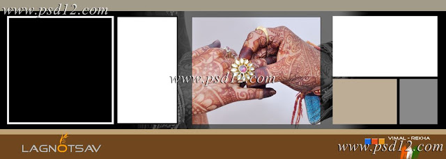 10x28 Mix Wedding Photo Album Templates Vol-1