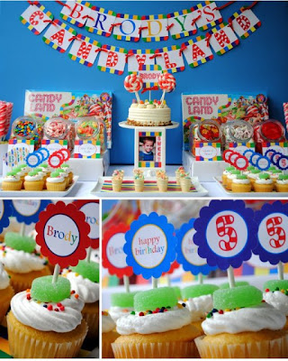Candyland Birthday Cake on Notti Netti  Contest  The Best Birthday Party Theme Idea  For Netty S