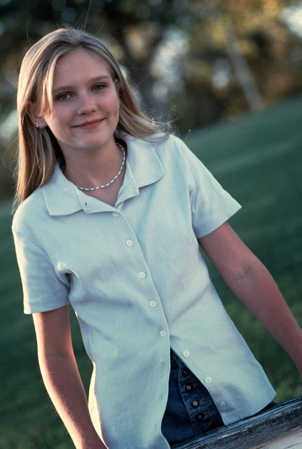 Beautiful Kirsten Dunst as a Teenager in 1995 ~ Vintage Everyday