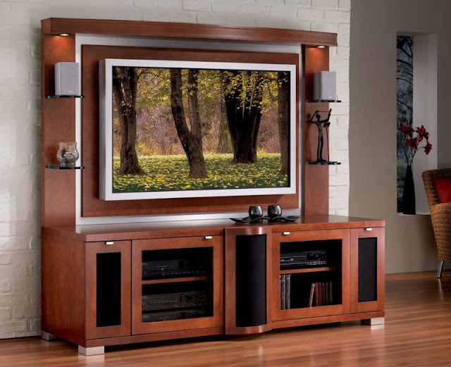 wood tv stand plans