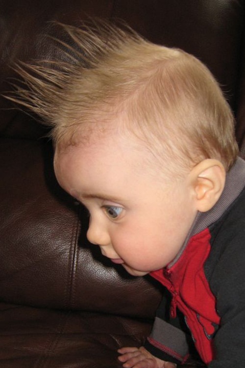 17 Baby With Mohawk Hairstyle Very Cute