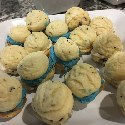 sweet and savory sandwich cookies