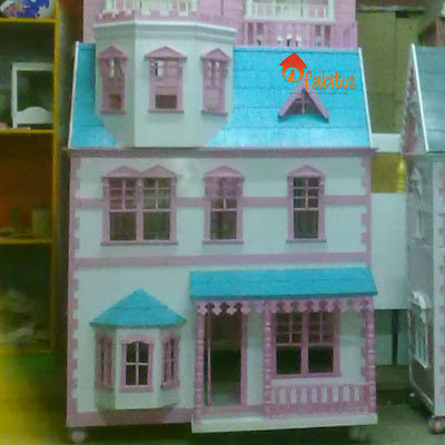 Rumah Boneka Barbie Houston Castle