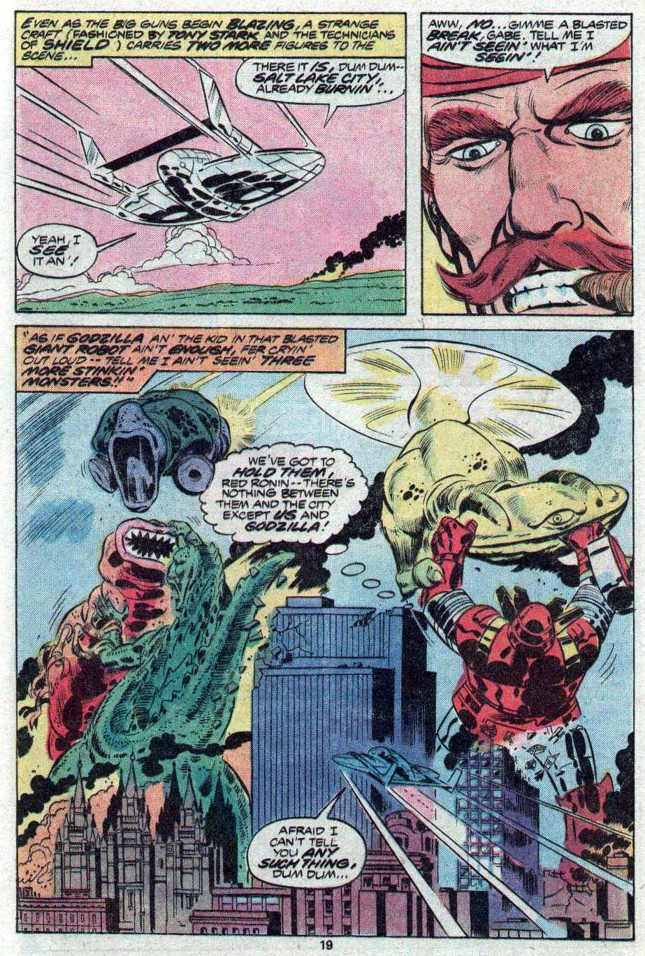 Read online Godzilla (1977) comic -  Issue #13 - 12