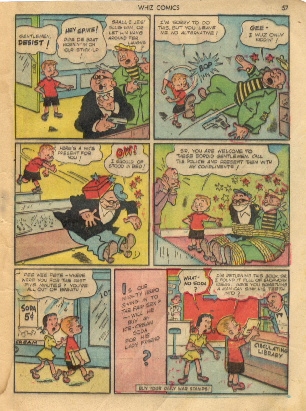 Read online WHIZ Comics comic -  Issue #45 - 57