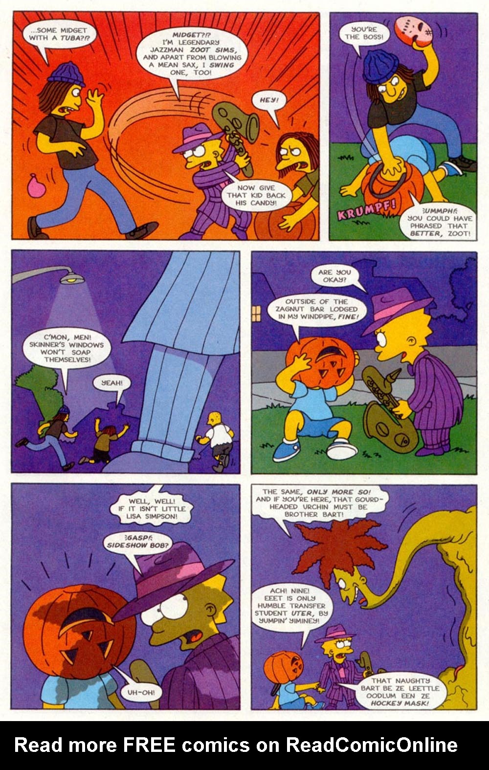 Read online Treehouse of Horror comic -  Issue #2 - 8